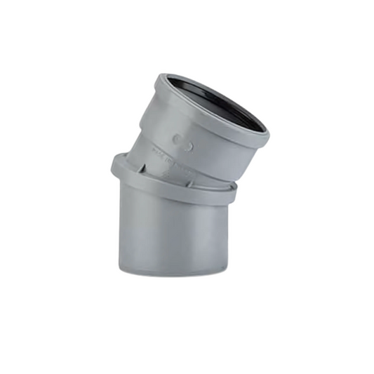 Polypipe Adjustable Bend (Grey) 110mm x 30° - SAB30G