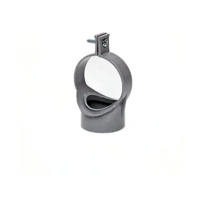Polypipe Soil Strap Boss (Grey) 82mm  - SG30G