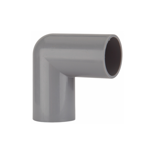 Polypipe Push-Fit Overflow Knuckle Bend (Grey) 21.5mm x 90° - VP45G