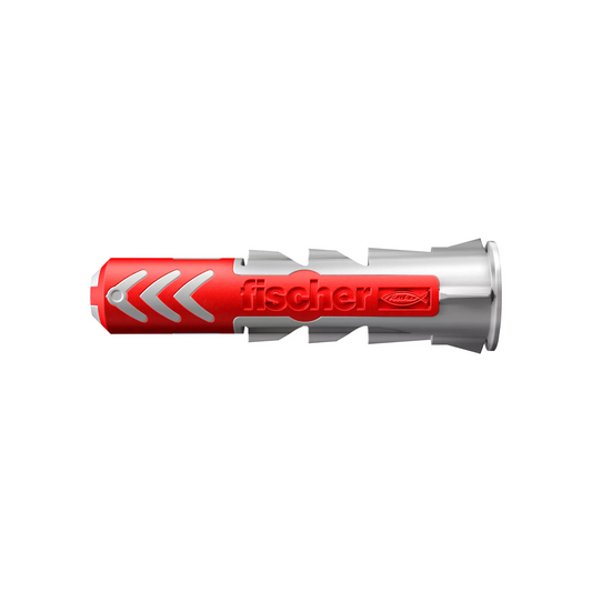 Fischer Duopower Universal Plug (Pack Of 100) (Red) 6mm x 30mm- 555006