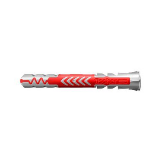 Fischer Duopower Universal Plug (Pack Of 100) (Red) 6mm x 50mm - 538240