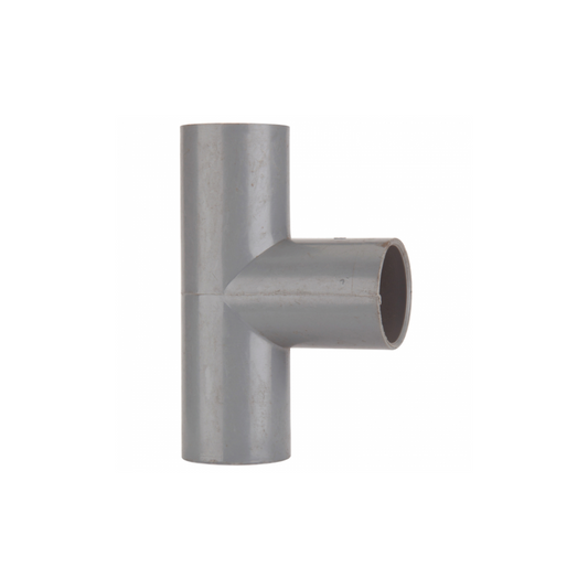 Polypipe Push Fit Overflow Tee (Grey) 21.5mm x 90° - VP46G