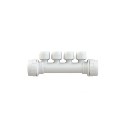 Polypipe Polyplumb Enhanced 4-Port Socket/Socket 22mm x 10mm - PB7322104EW
