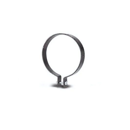 Polypipe Polysoil Pipe Clips CTD Pipe Inc. Nut and Bolt (Black) 110mm - SM41B