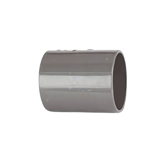 Polypipe Waste Solvent Weld ABS Straight Coupling (Grey) 40mm - WS26G