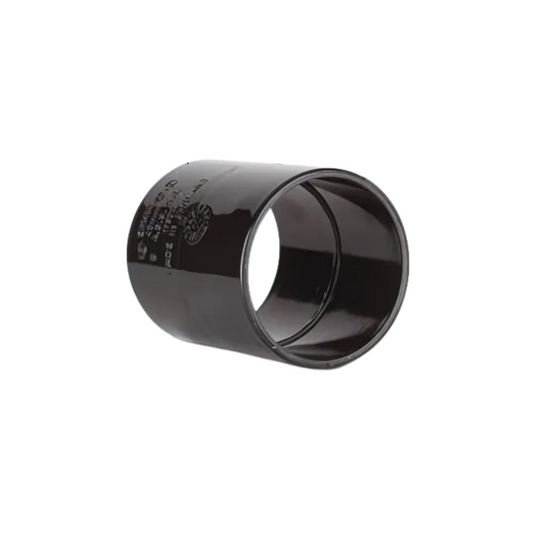 Polypipe Waste Solvent Weld ABS Straight Coupling (Black) 40mm - WS26B