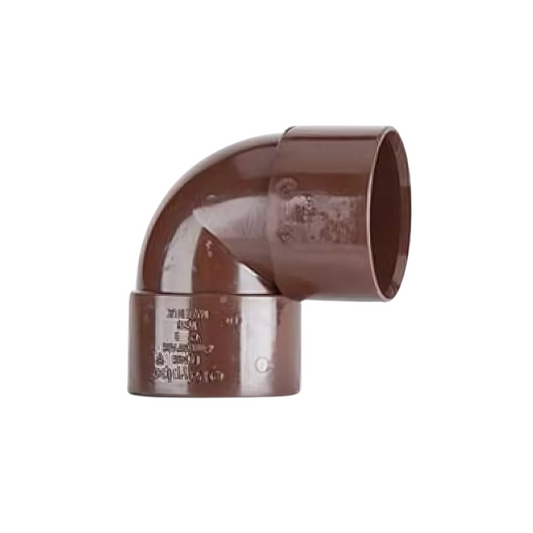 Polypipe Waste Solvent Weld ABS Knuckle Bend (Brown) 32mm x 90° - WS15BR