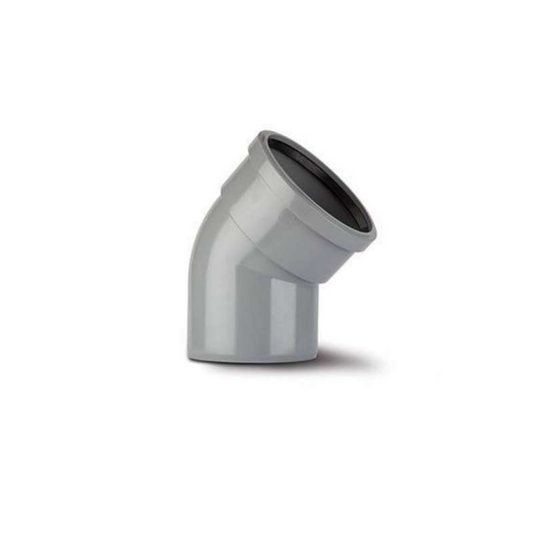 Polypipe Single Socket Bend Ring Seal (Grey) 160mm - SB612