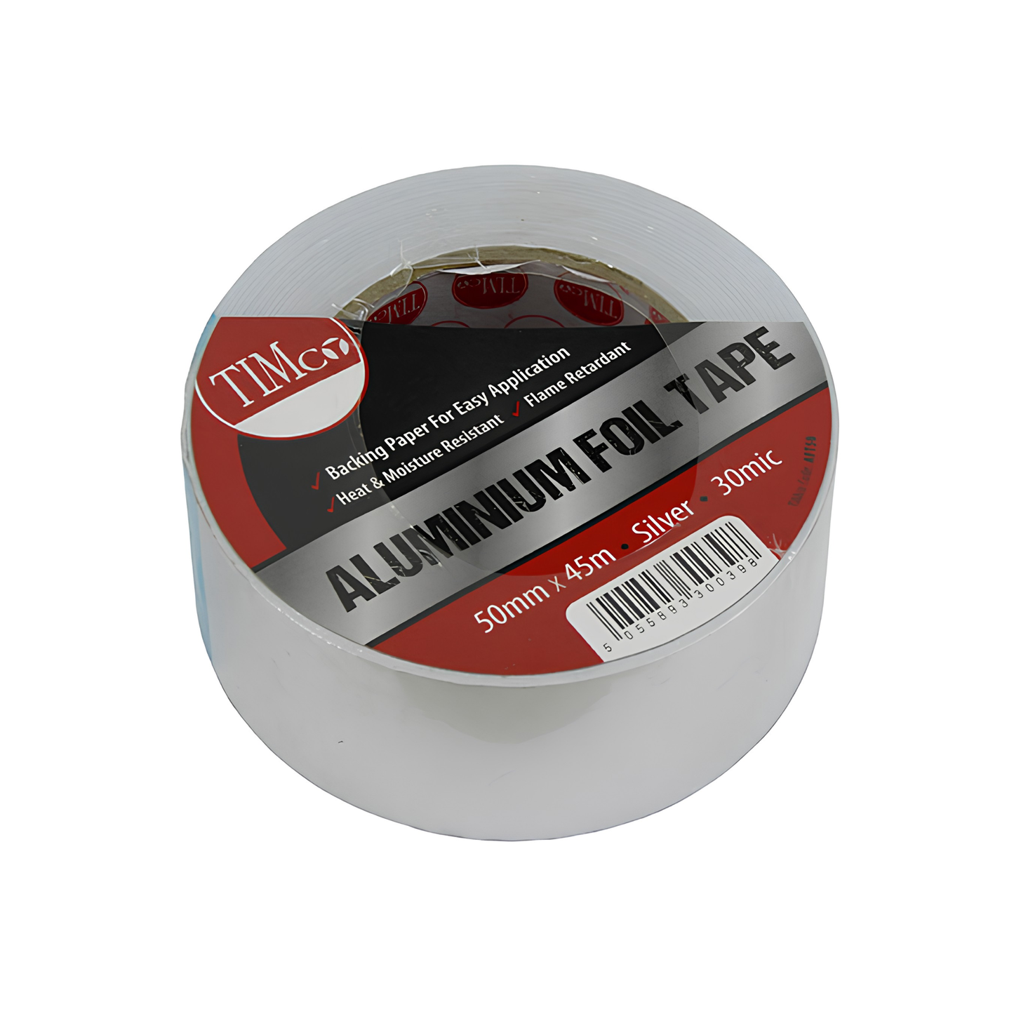 Timco 45m x 50mm Aluminium Foil Tape - AFT50