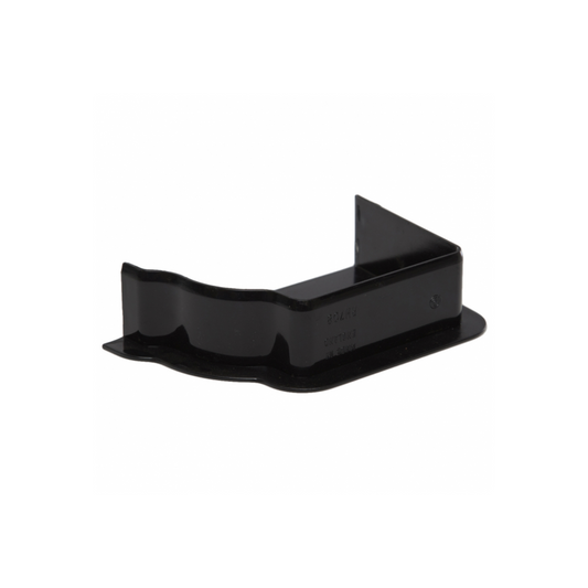 Polypipe Sovereign Internal Stop End Left Hand (Black) 117mm - 451768