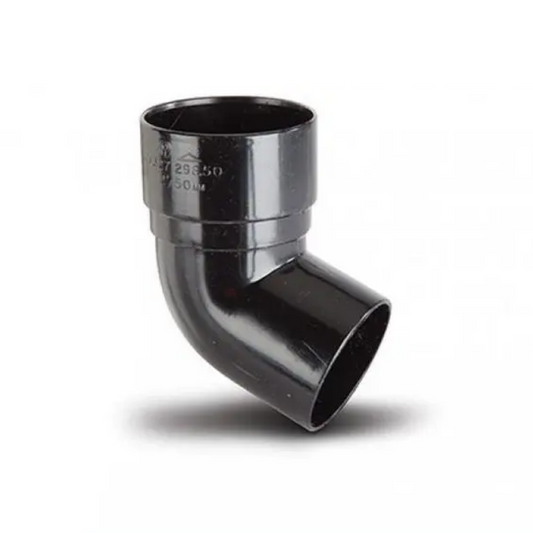 Polypipe Round Offset Bend (Black) 50mm x 112° - RM327B