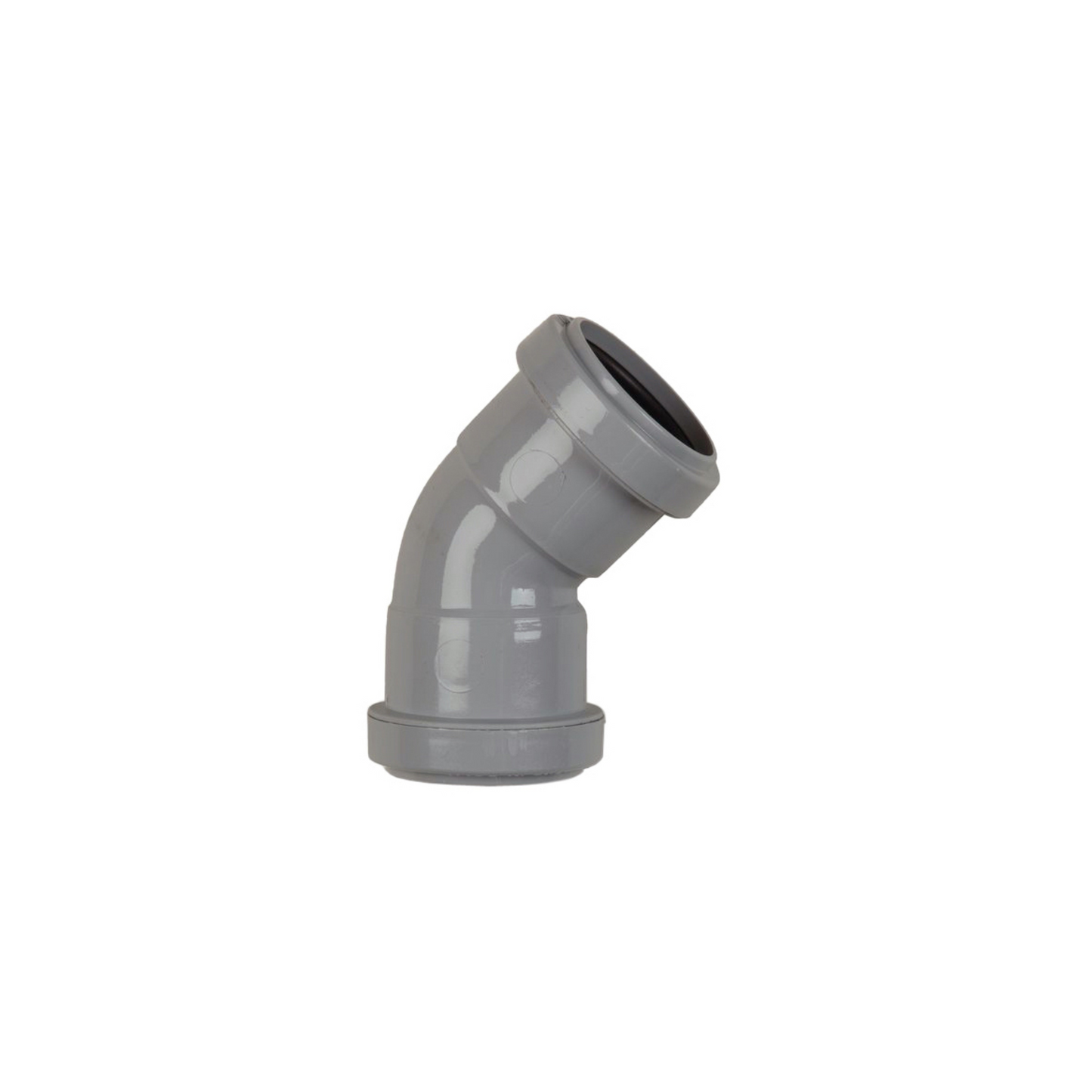 Polypipe Push-Fit Waste Obtuse Bend (Grey) 40mm x 45° - WP18G