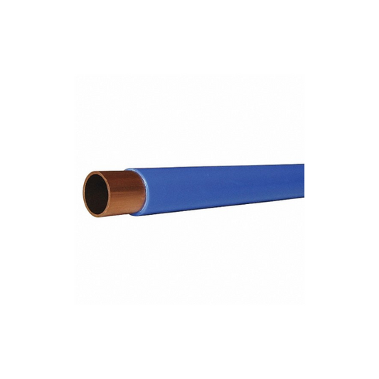 15mm x 25M PVC Coated Copper Coil - Lawton (Blue)- TYPVCB01525