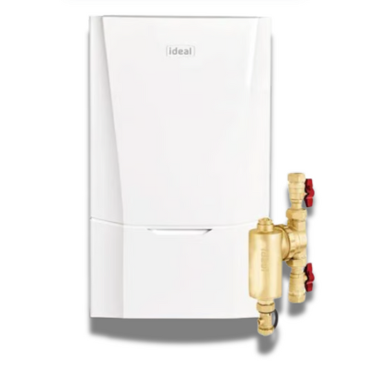 Ideal Vogue Max S18 GEN2 System Boiler (Natural Gas) (White) 18kW – 218860