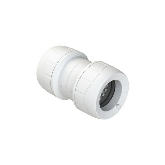 Polypipe Polyplumb Enhanced Straight Coupler 28mm - PB028EW
